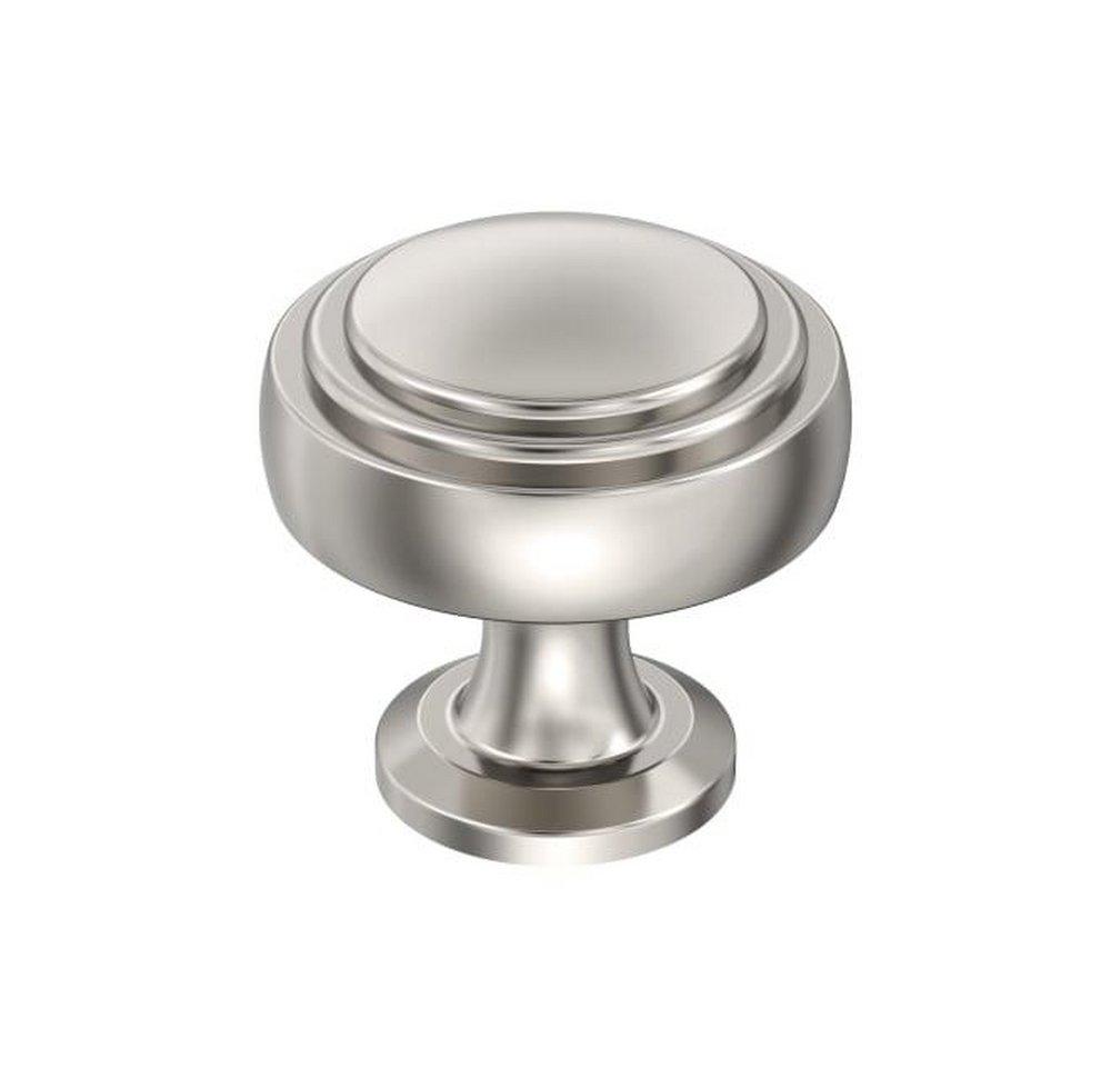 WINSOME 1-1/4 INCH 32MM DIAMETER POLISHED NICKEL CABINET KNOB 