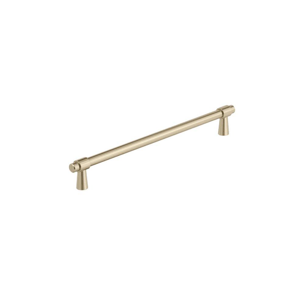 DESTINE 8-13/16 INCH 224MM CENTER-TO-CENTER GOLDEN CHAMPAGNE CABINET PULL 