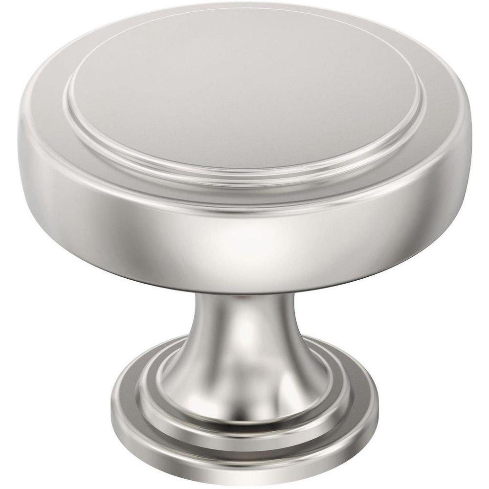 Amerock Polished Nickel 1-1/2 in. Knob 