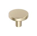 1-3/8 in. Round Knob in Golden Champagne