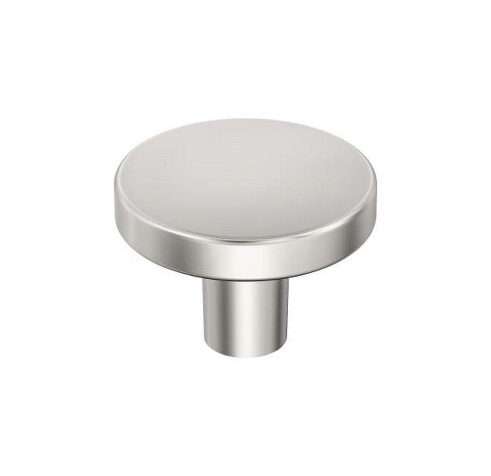 VERSA 1-3/8 INCH 35MM DIAMETER POLISHED NICKEL CABINET KNOB 