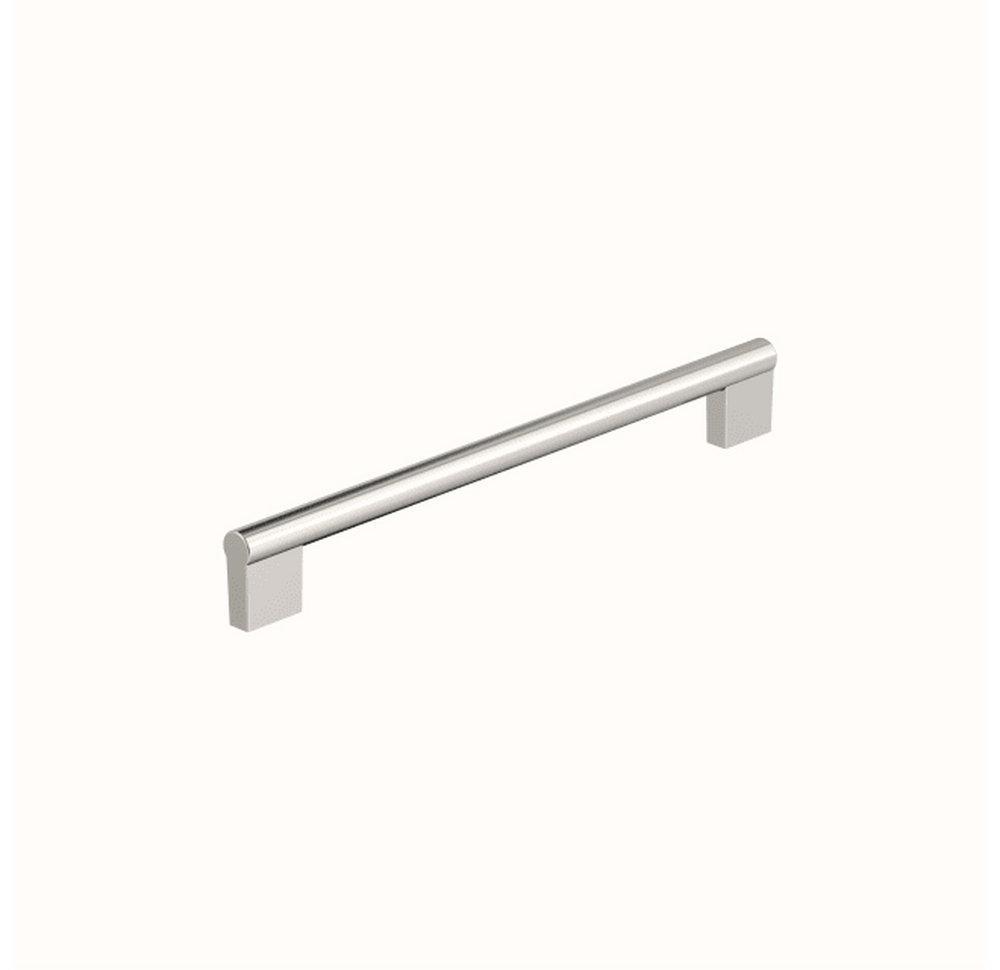 VERSA 8-13/16 INCH 224MM CENTER-TO-CENTER POLISHED NICKEL CABINET PULL 
