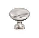 1-1/4 in. Round Cabinet Knob in Polished Nickel