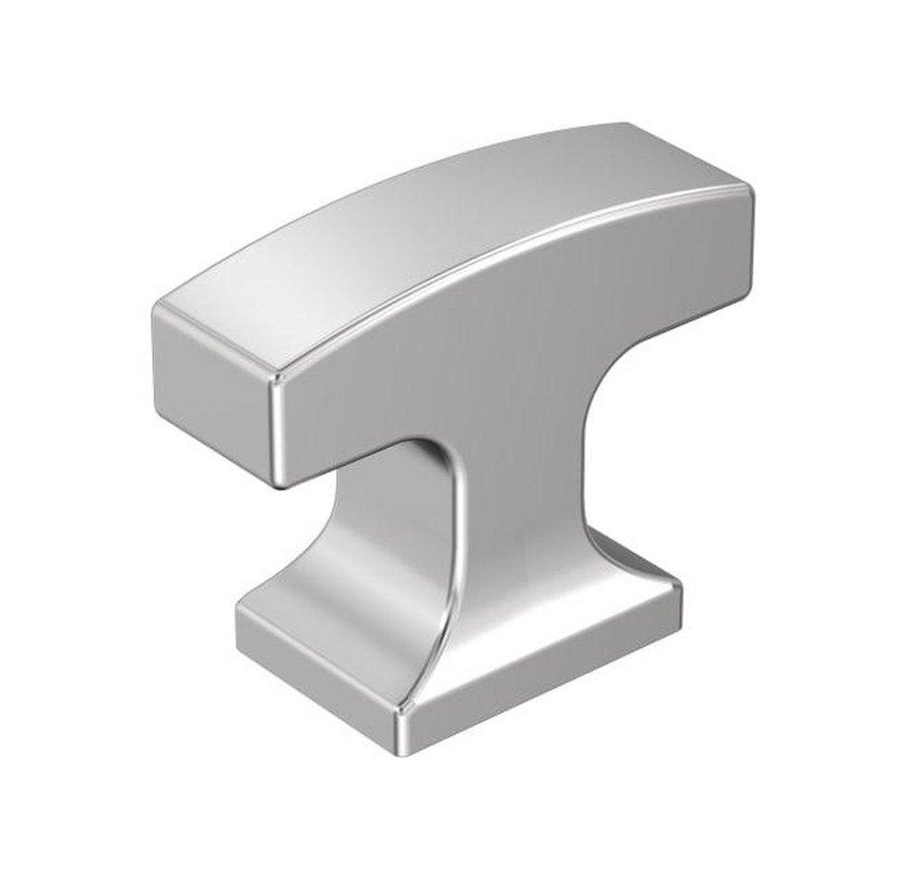 WESTERLY 1-5/16 INCH 33MM LENGTH POLISHED CHROME CABINET KNOB 