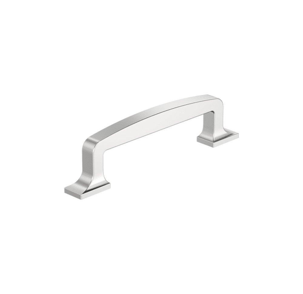 WESTERLY 3-3/4 INCH 96MM CENTER-TO-CENTER POLISHED CHROME CABINET PULL 