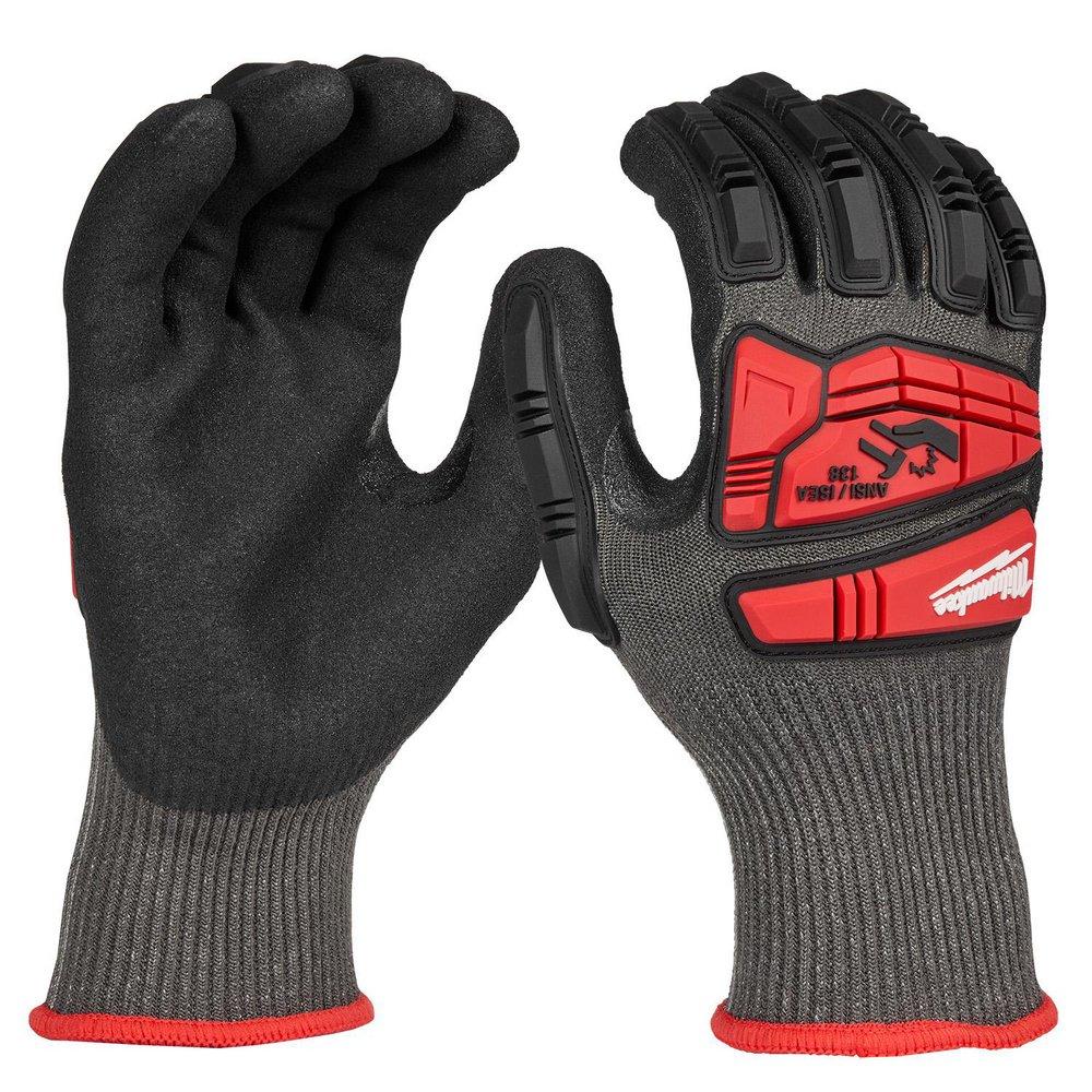 IMPACT CUT 5 NITRILE DIP GLOVE - S 