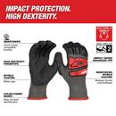 IMPACT CUT 5 NITRILE DIP GLOVE - S 