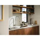 SPOT RESIST STAINLESS ONE-HANDLE HIGH ARC FILTERING PULLDOWN KITCHEN FAUCET 