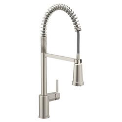 Single Handle Pull Down Kitchen Faucet in Spot Resist Stainless