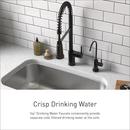 MATTE BLACK ONE-HANDLE HIGH ARC BEVERAGE FAUCET 