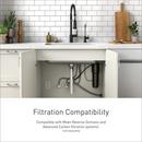 Moen Spot Resist Stainless Single Handle Water Filter Faucet 