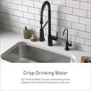 Moen Spot Resist Stainless Single Handle Water Filter Faucet 