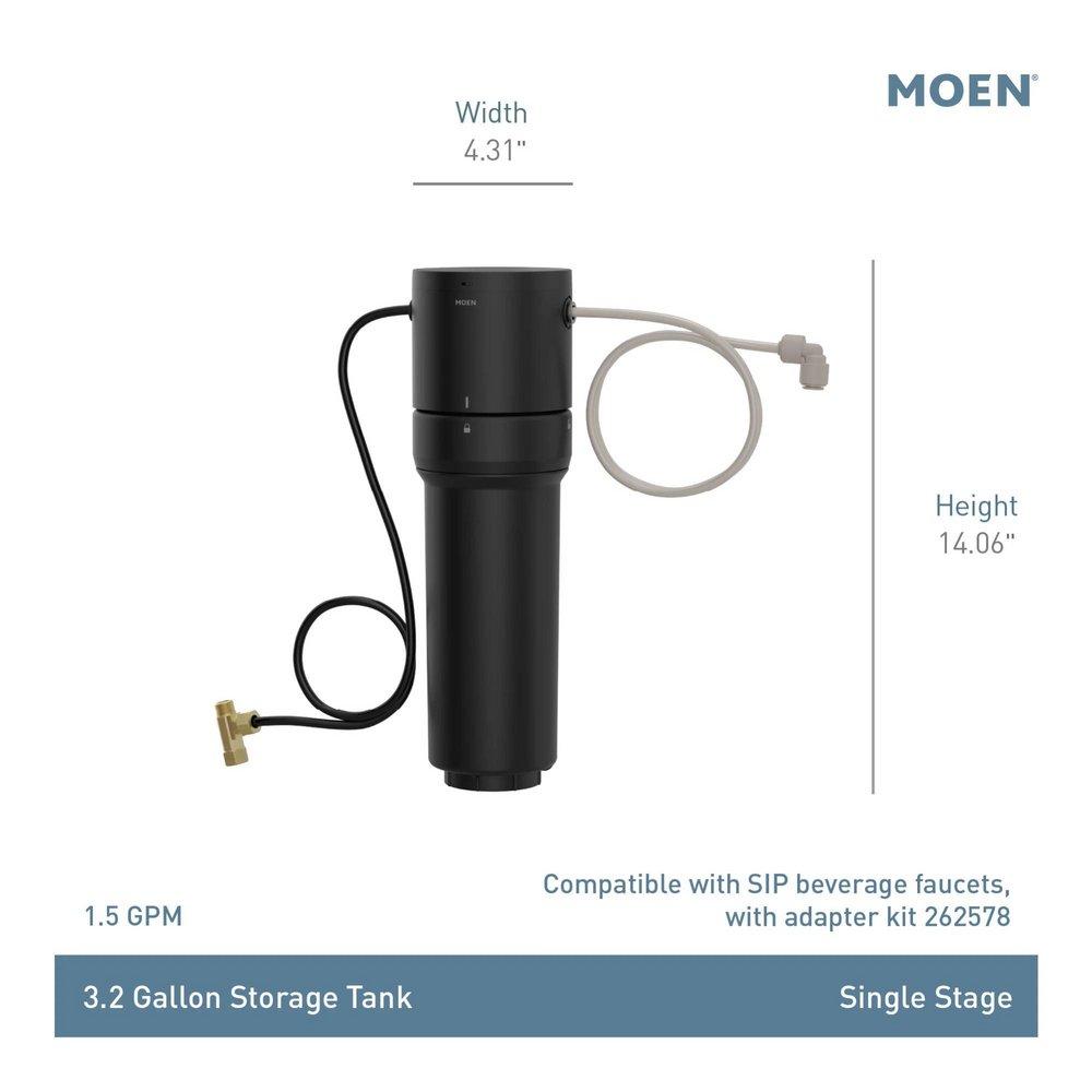 SINGLE-STAGE UNDER SINK ADVANCED WATER FILTRATION SYSTEM 