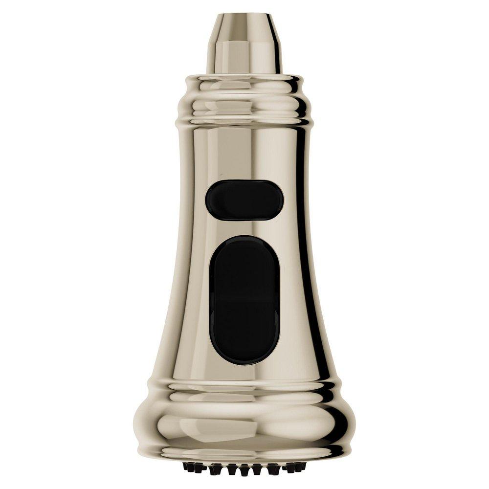 POLISHED NICKEL ONE-HANDLE KITCHEN FAUCET 