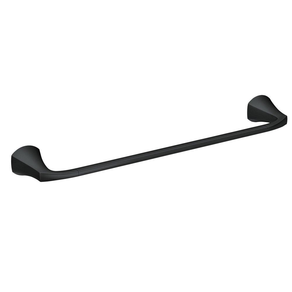 MATTE BLACK 18 TOWEL BAR 