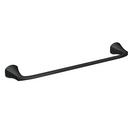 MATTE BLACK 18 TOWEL BAR 