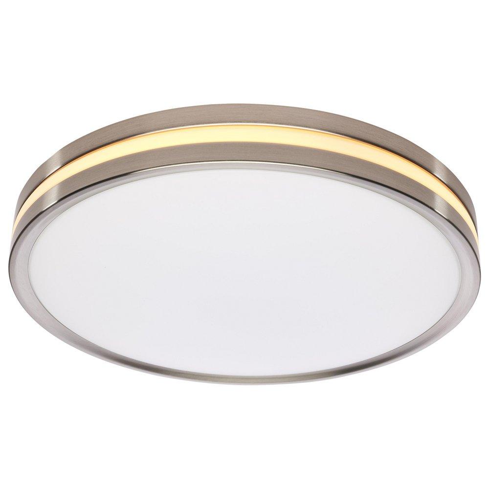 15 SURFACE MOUNT WITH NIGHT LIGHT 5 CCT SELECT BRUSHED NICKEL 
