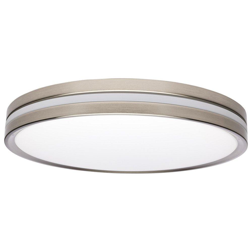 15 SURFACE MOUNT WITH NIGHT LIGHT 5 CCT SELECT BRUSHED NICKEL 