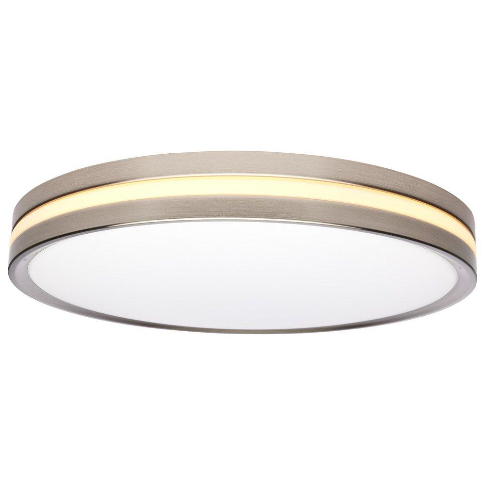 15 SURFACE MOUNT WITH NIGHT LIGHT 5 CCT SELECT BRUSHED NICKEL 