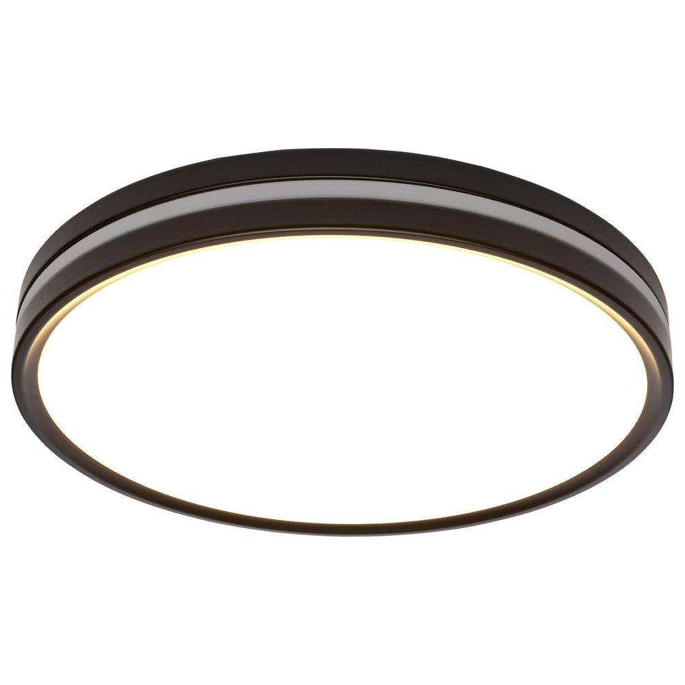 15 SURFACE MOUNT WITH NIGHT LIGHT 5 CCT SELECT MATTE BLACK 