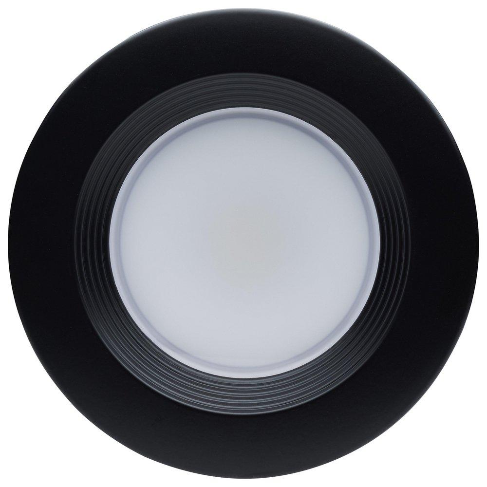 6.7W LED DOWNLIGHT RETROFIT 4 CCT SELECT 120VS BLACK 