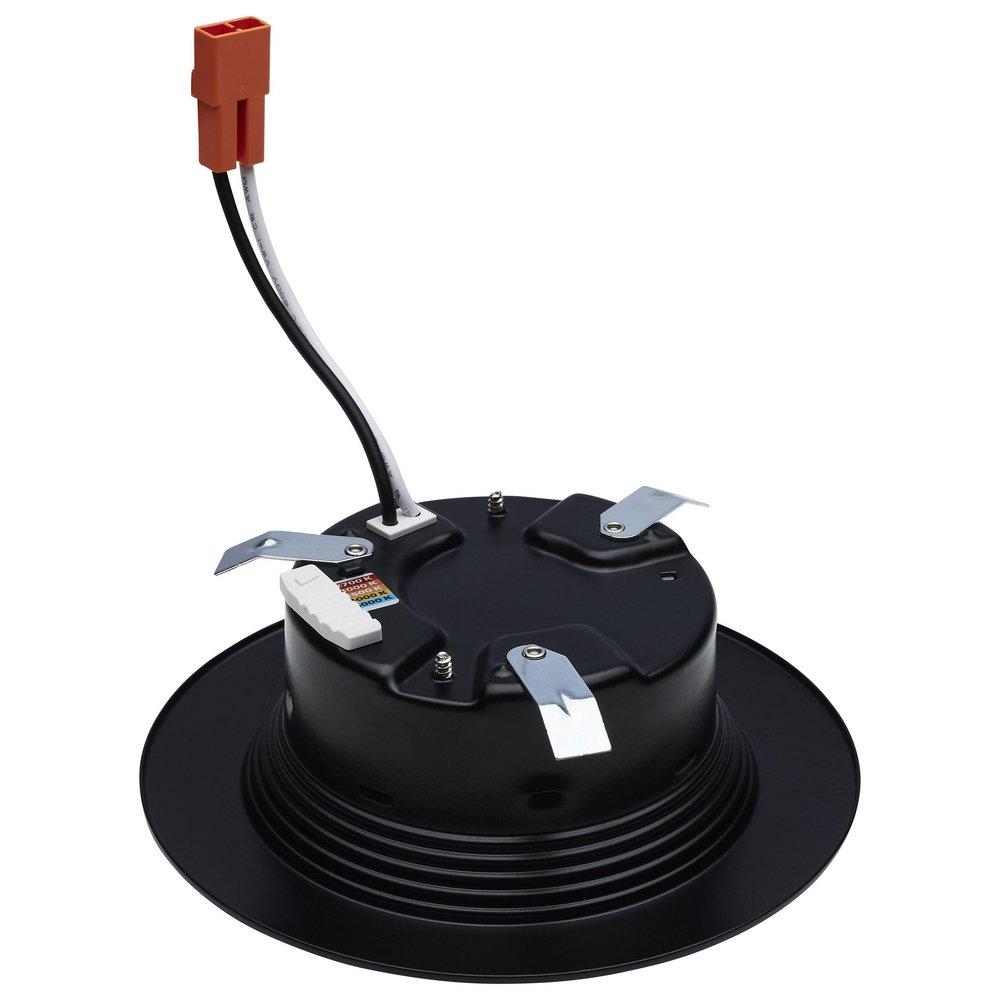 6.7W LED DOWNLIGHT RETROFIT 4 CCT SELECT 120VS BLACK 