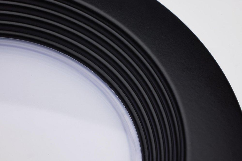 6.7W LED DOWNLIGHT RETROFIT 4 CCT SELECT 120VS BLACK 