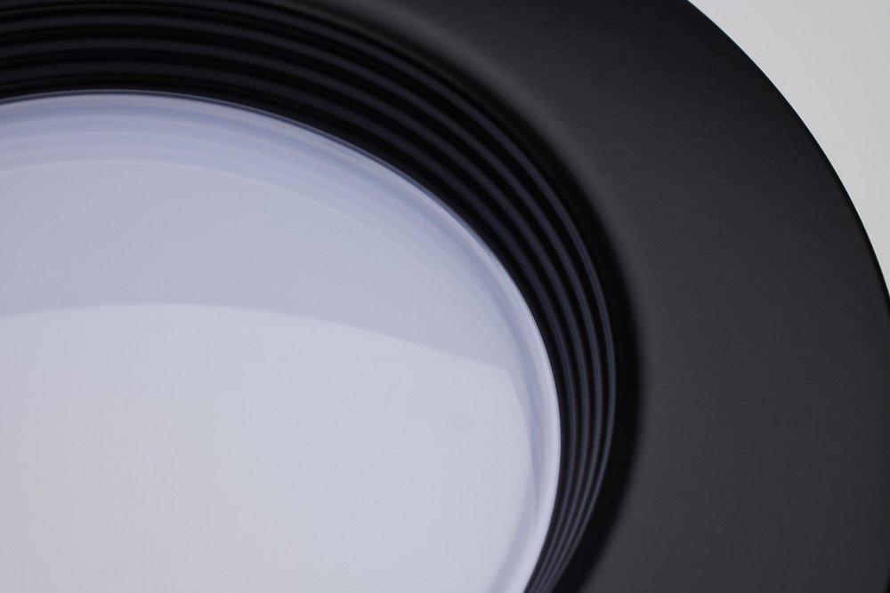 9W LED DOWNLIGHT RETROFIT 5-6 CCT SELECT 120VS BLACK 