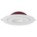 15W LED FIRE RATED 6 DIRECT WIRE DIRECTIONAL DOWNLIGHT ROUND SHAPE WHITE CCT SELECT DIMMABLE 120VS 