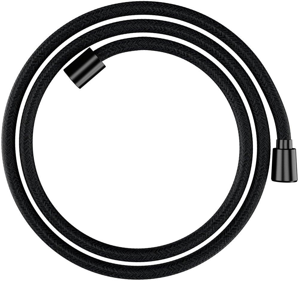 DESIGNFLEX TEXTILE HANDSHOWER HOSE 63 IN BRUSHED BLACK CHROME 