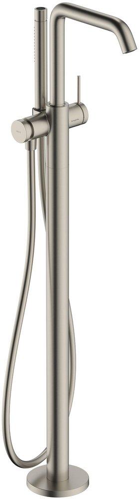 TECTURIS S FREESTANDING TUB FILLER WITH 1.75 GPM HANDSHOWER IN BRUSHED NICKEL 