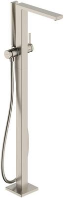 TECTURIS E FREESTANDING TUB FILLER WITH 1.75 GPM HANDSHOWER IN BRUSHED NICKEL 