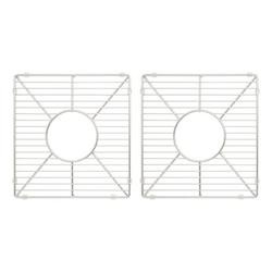 33 in. Double Bowl Stainless Steel Sink Grid