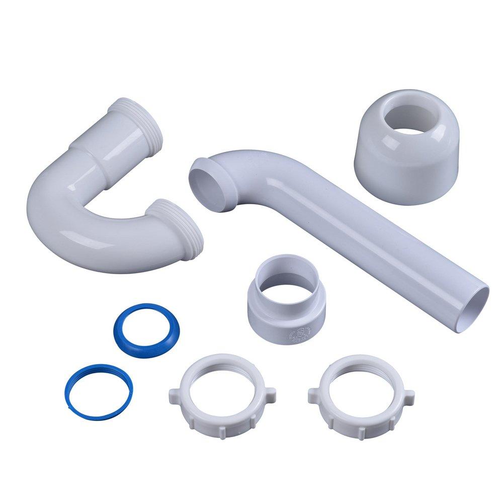 Dearborn White 1-1/2 in. P-Trap in White 