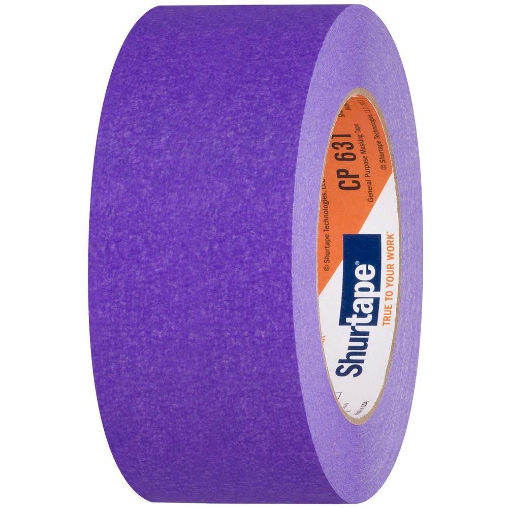 Shurtape Purple 2 in. x 60 yd. General-Purpose Masking Tape 