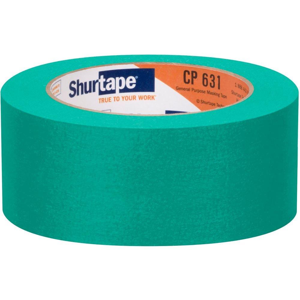 Shurtape Green 2 in. x 60 yd. General-Purpose Masking Tape 