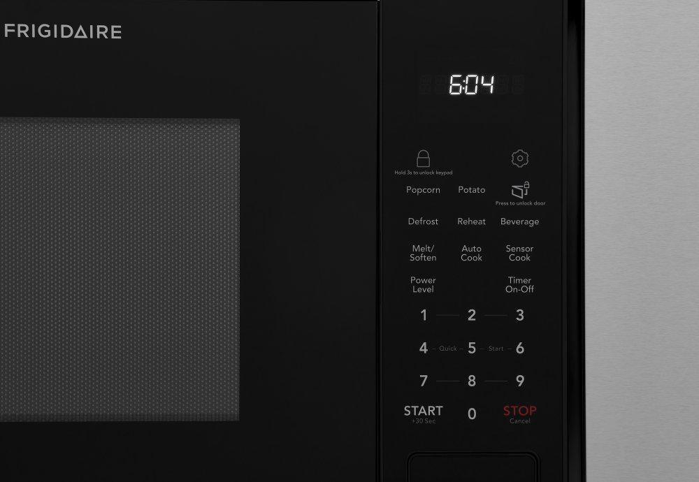 1.6 CU FT BUILT IN MICROWAVE BLK 