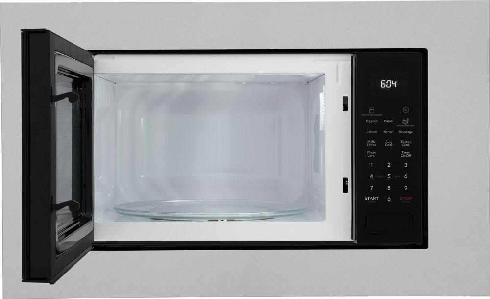 1.6 cu. ft. 900 W Built-In Drawer Microwave in Black 
