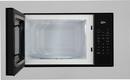 1.6 cu. ft. 900 W Built-In Drawer Microwave in Black 