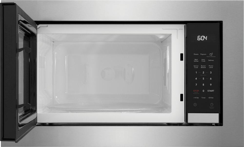 2.2 cu. ft. 1100 W Built-In Drawer Microwave in Stainless Steel 