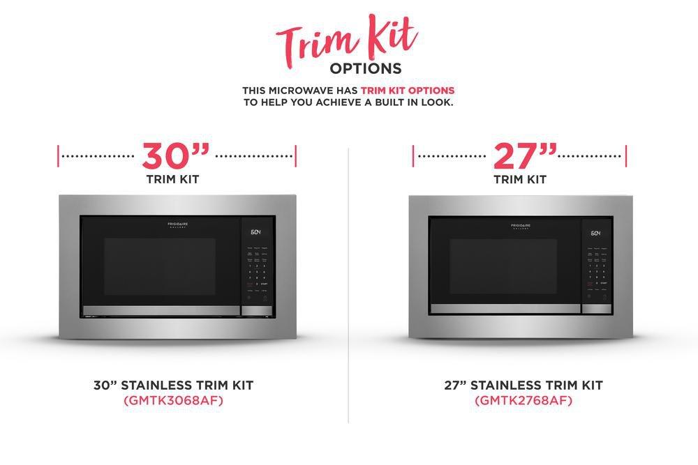 2.2 cu. ft. 1100 W Built-In Drawer Microwave in Stainless Steel 