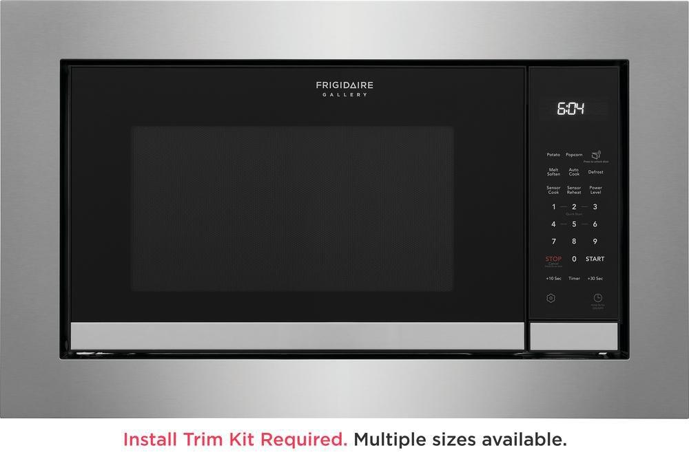 2.2 cu. ft. 1100 W Built-In Drawer Microwave in Stainless Steel 