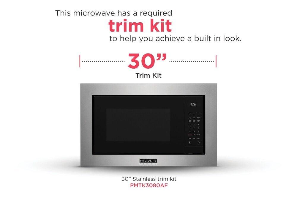 25" W 2.2 cu. ft. 1100 W Built-In Drawer Microwave in Stainless Steel 