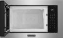 25" W 2.2 cu. ft. 1100 W Built-In Drawer Microwave in Stainless Steel 