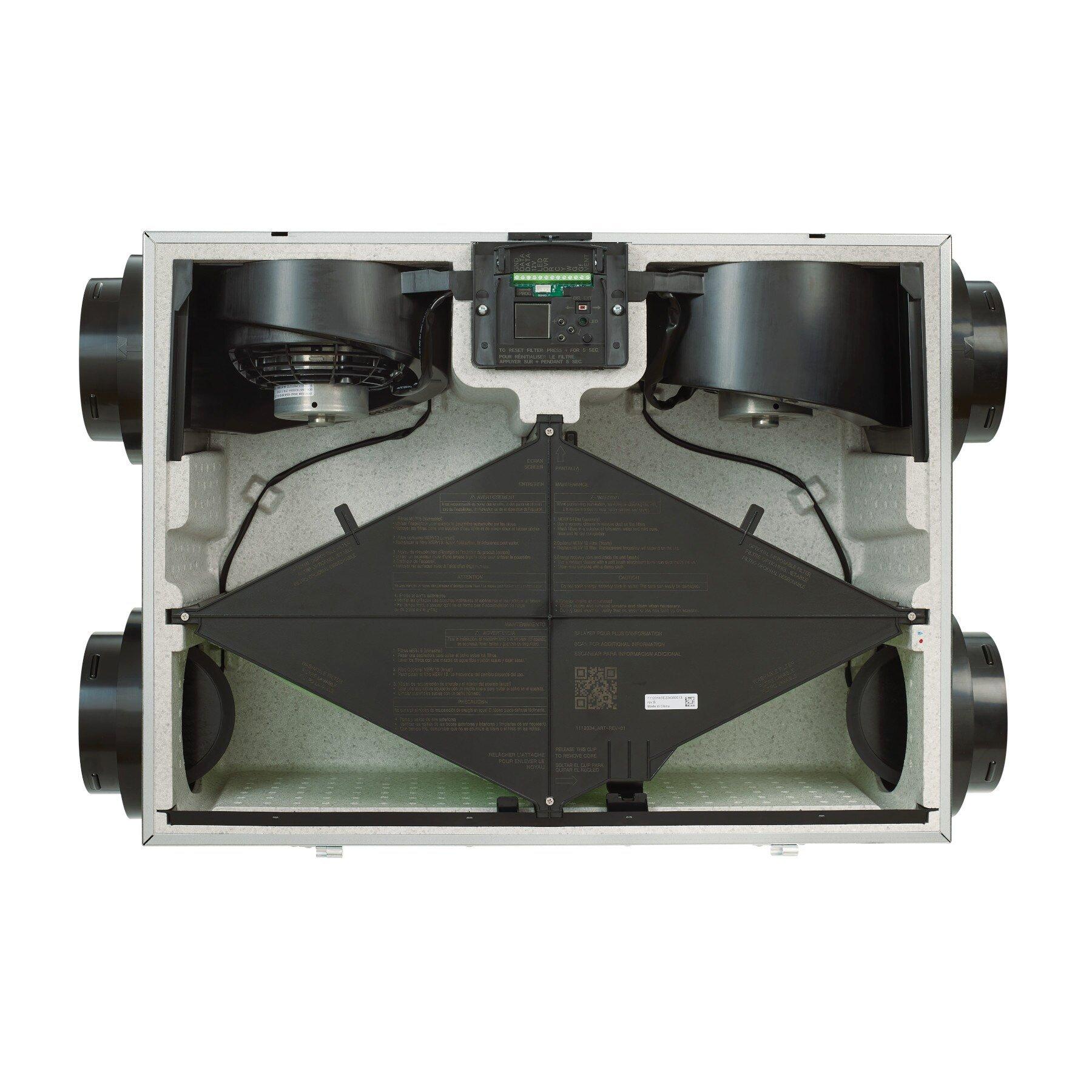 150 CFM Energy Recovery Ventilator - Hardwired 