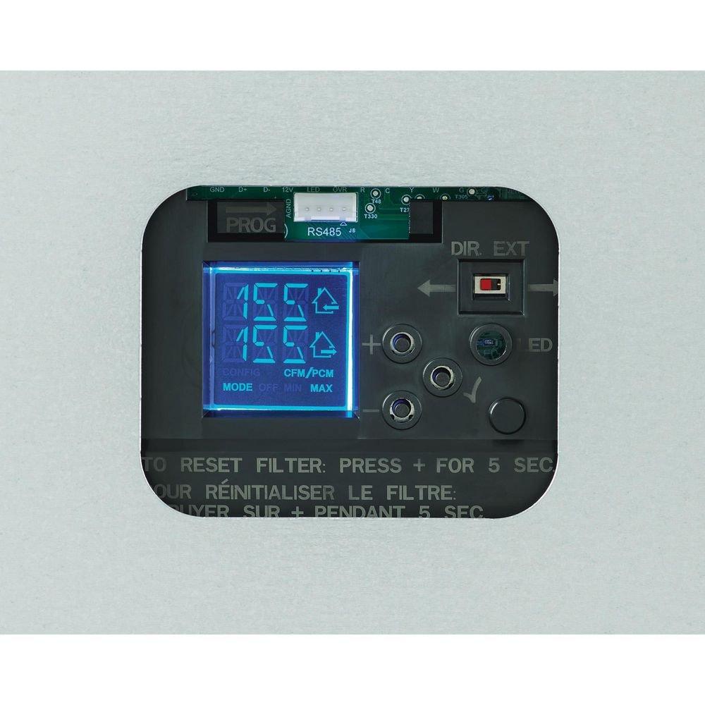 Low Profile 150 CFM Energy Recovery Ventilator - Power Cord 