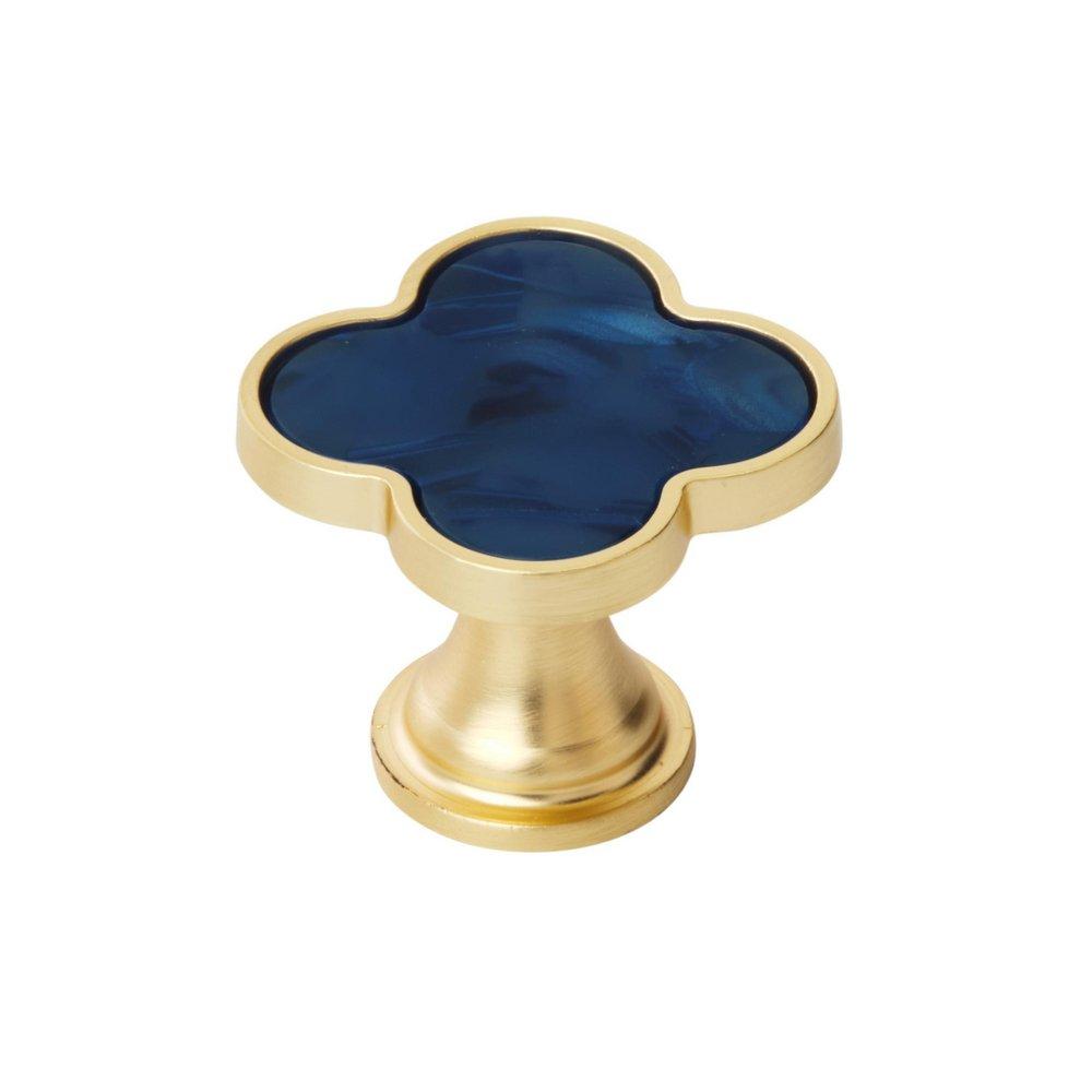 Amerock Gold 1-1/4 in. Knob (Pack of 2) 
