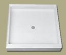 Florestone White 60 x 34 in. Molded Shower Base 