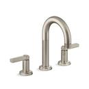 Two Handle Widespread Bathroom Sink Faucet in Brushed Nickel - PVD