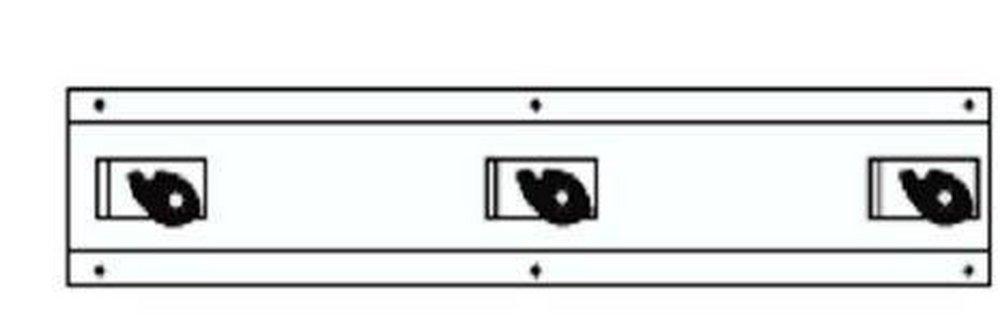 Florestone Mop Hanger with 3-Clamp 